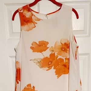 Women's Size 12 Sleeveless fully lined Dress